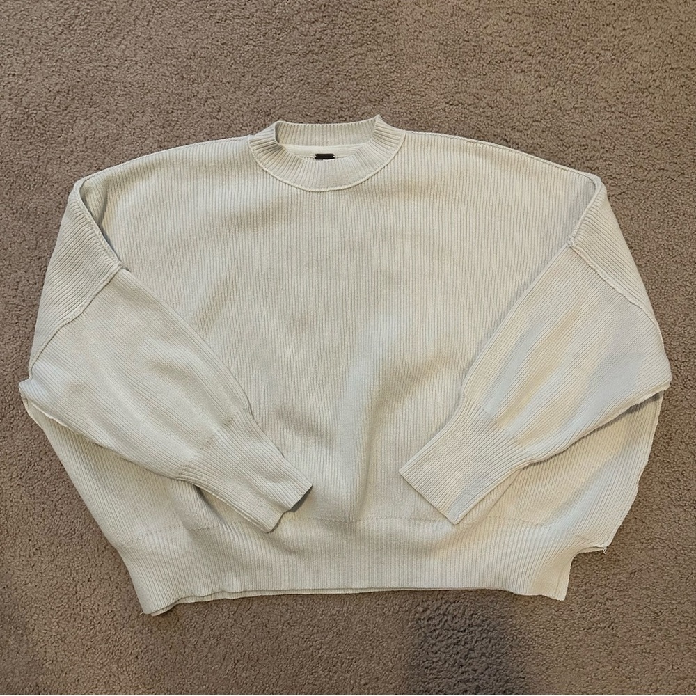 Free People Cream Sweater - Picture 6 of 6